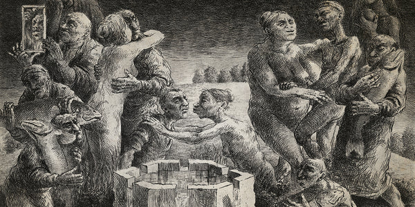 original art fineart postcards snailmail Gediminas Leonavičius TYPOART