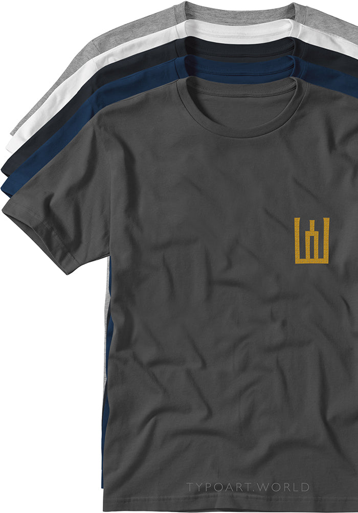 columns of Gediminas T-shirts TYPOART