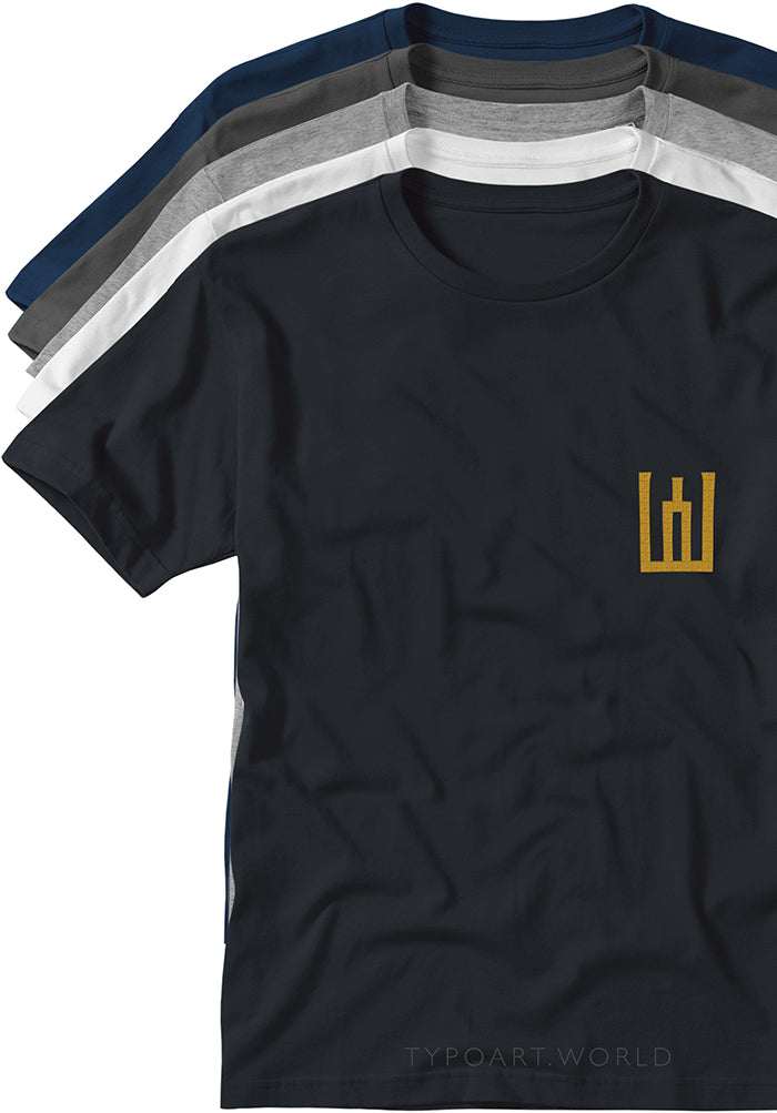 columns of Gediminas T-shirts TYPOART