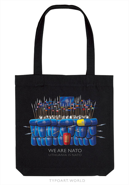 bag we are NATO pillars of gediminas typoart