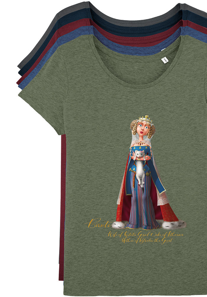 Birute Mother of Vytautas the Great T-shirts TYPOART