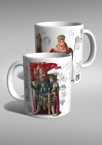 GEDIMINAS & HIS WIVES / Mug