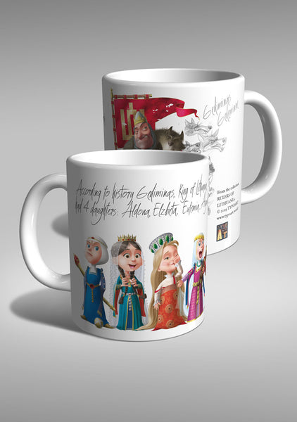 GEDIMINAS & HIS DAUGHTERS / Mug