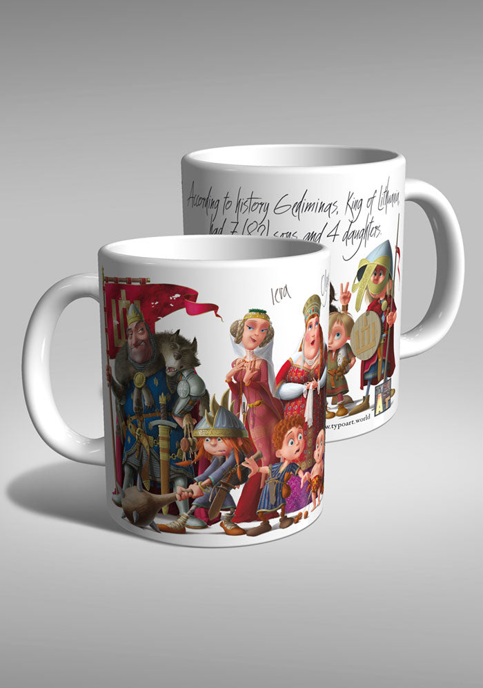 GEDIMINAS' WIVES & CHILDREN / Mug
