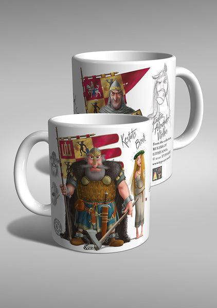 KĘSTUTIS. BIRUTĖ. VYTAUTAS. Parents & Son / Mug