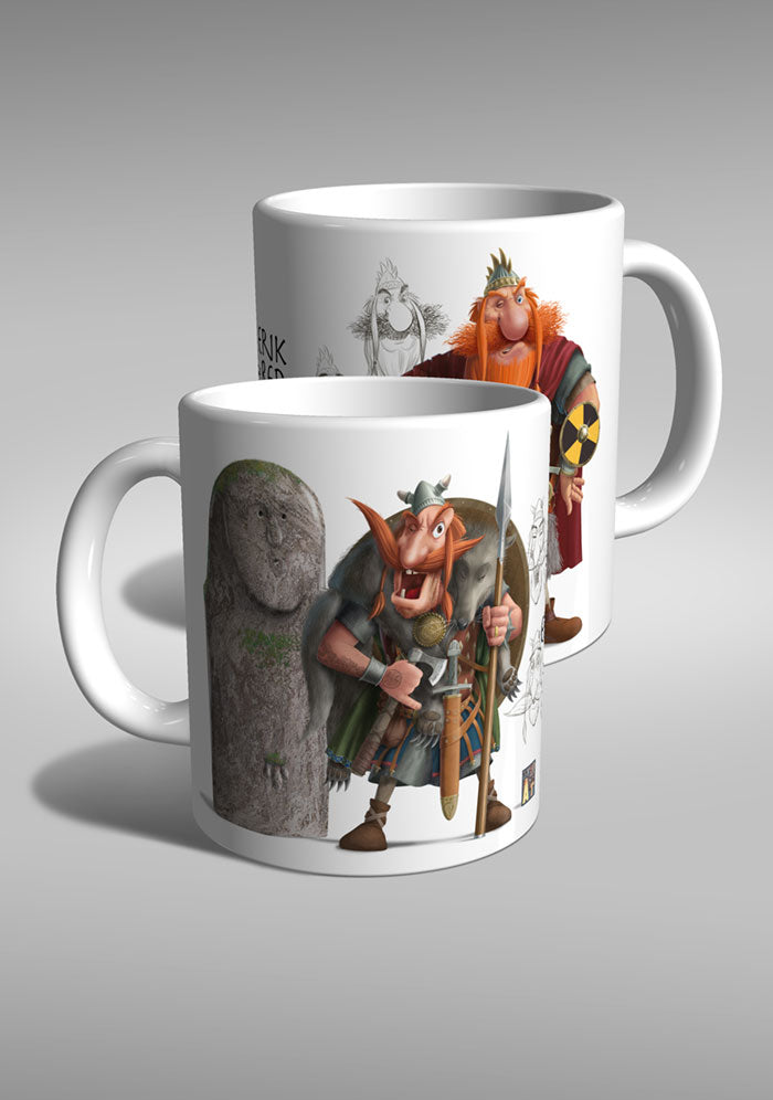 viking Erik Red Leif Erikson mug TYPOART