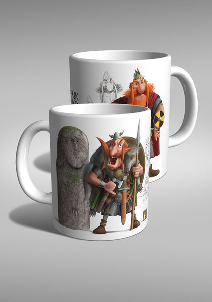 viking Erik Red Leif Erikson mug TYPOART