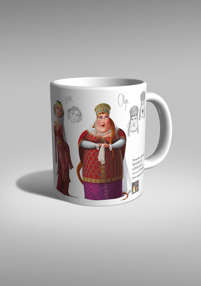 GEDIMINAS & HIS WIVES / Mug