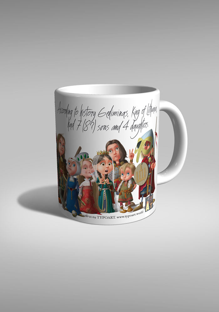 GEDIMINAS' WIVES & CHILDREN / Mug