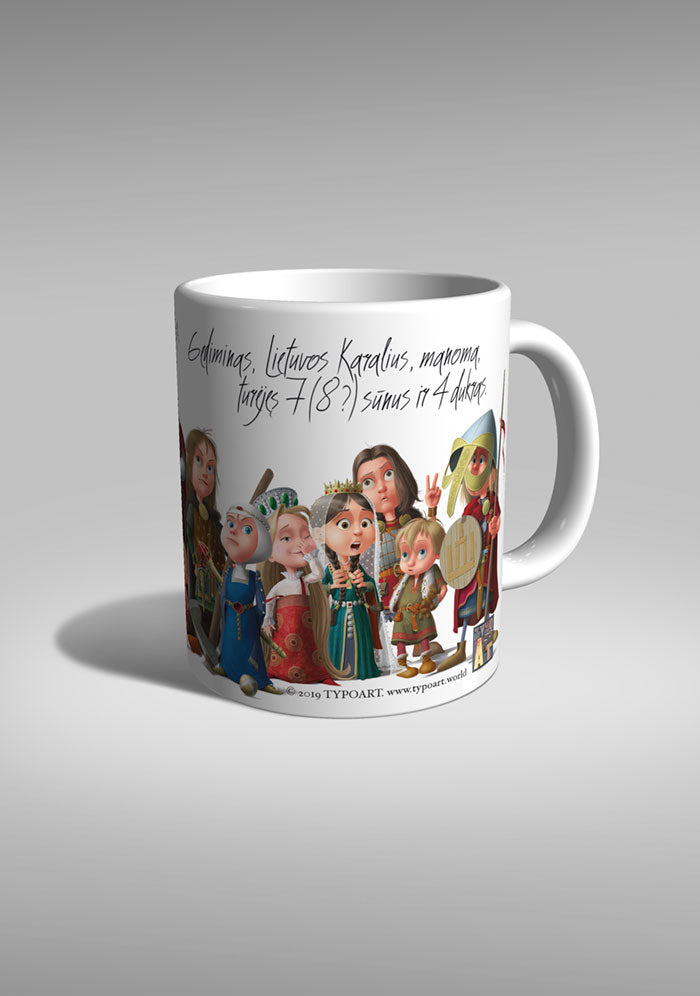 GEDIMINAS' WIVES & CHILDREN / Mug