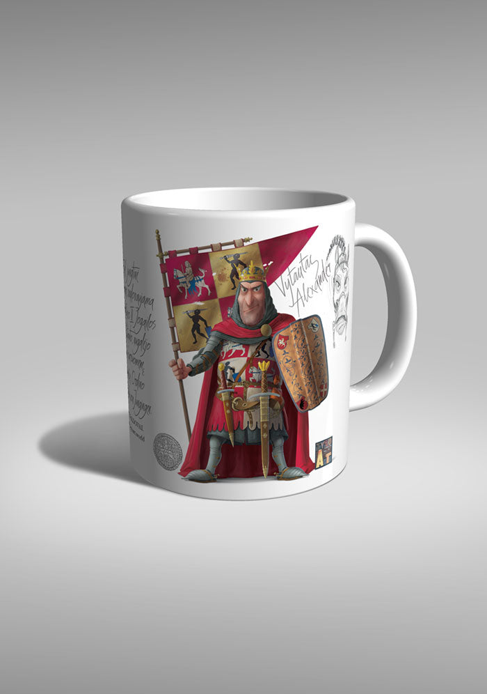 Vytautas Alexander Ulrich von Jungingen Grunwald Tannenberg Žalgiris history souvenir mug TYPOART