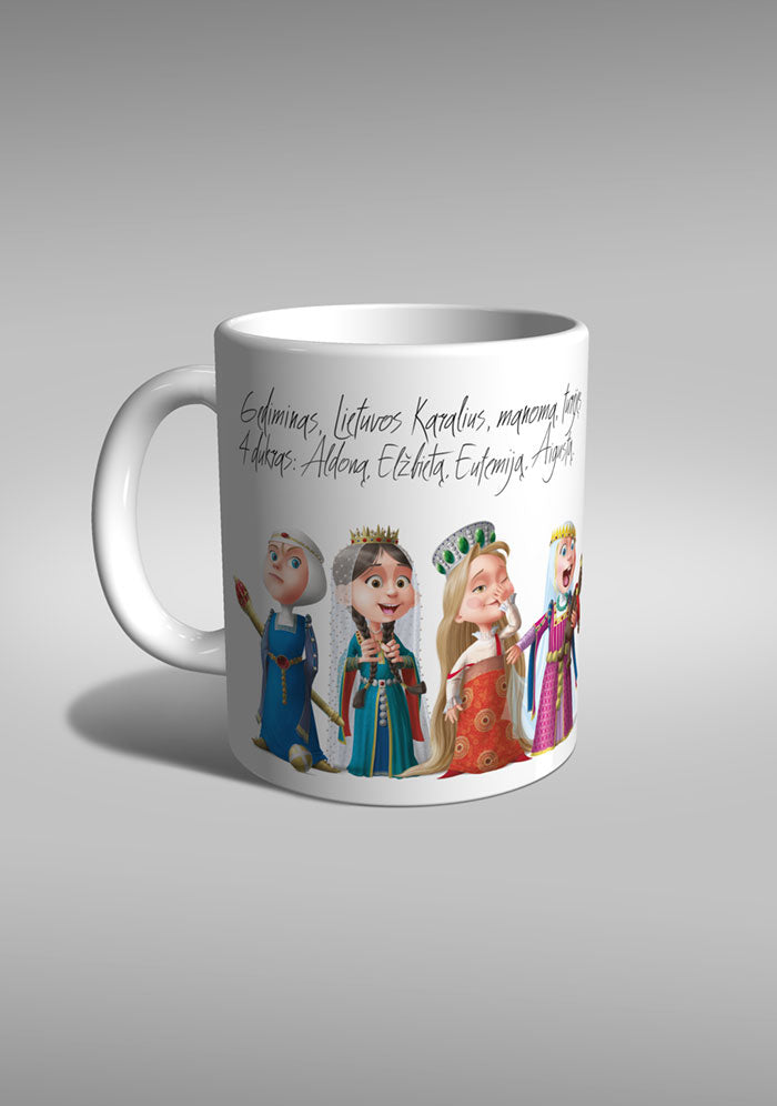 GEDIMINAS & HIS DAUGHTERS / Mug