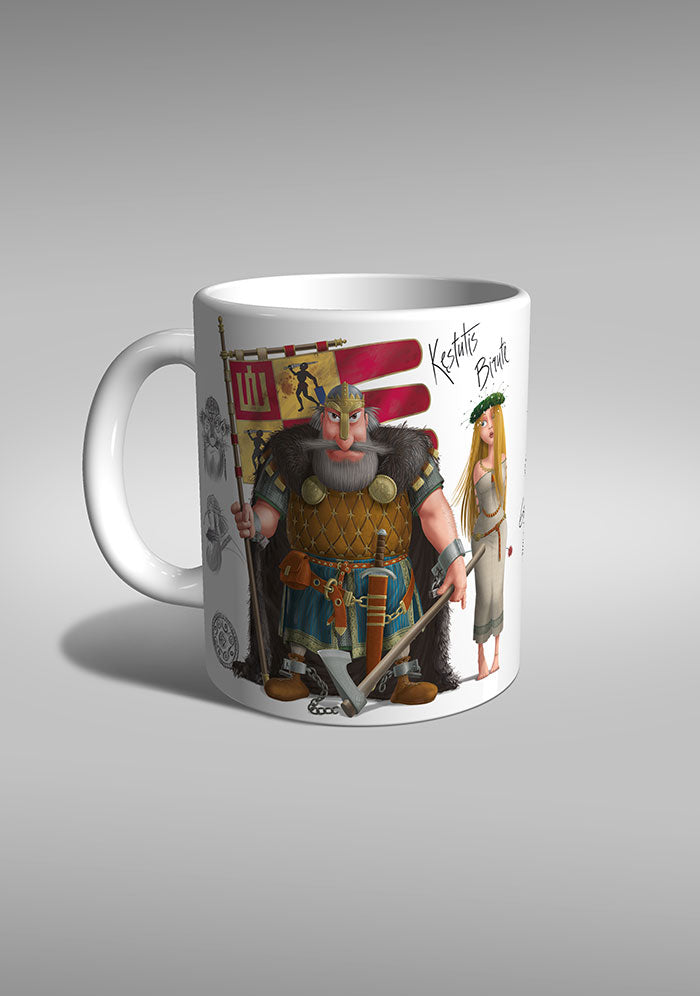 KĘSTUTIS. BIRUTĖ. VYTAUTAS. Parents & Son / Mug