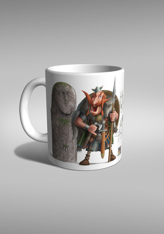 viking Erik Red Leif Erikson mug TYPOART