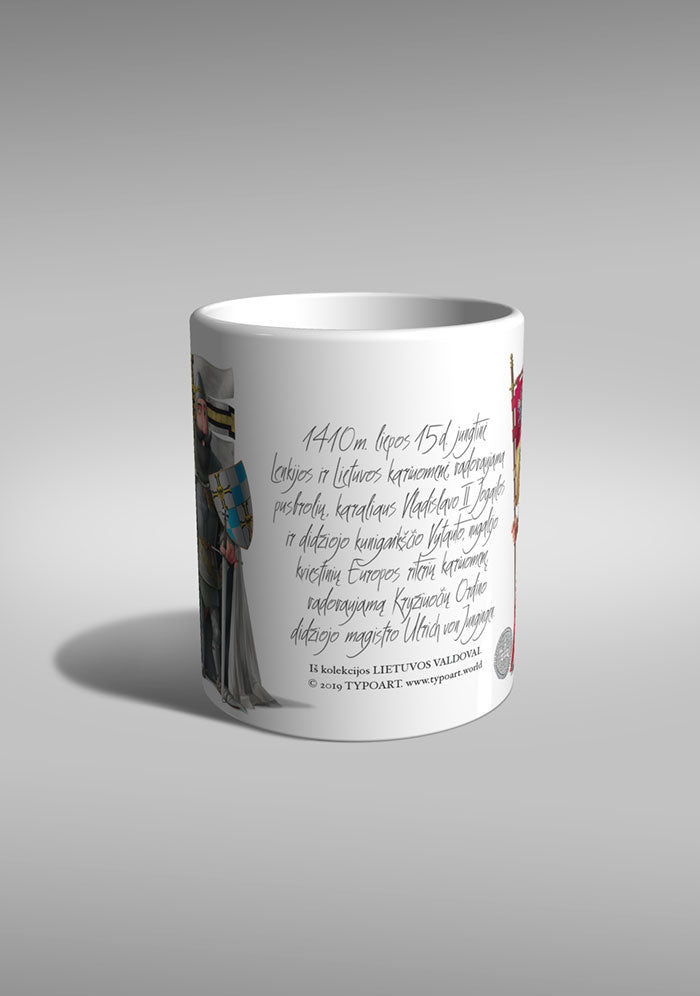 Vytautas Alexander Ulrich von Jungingen Grunwald Tannenberg Žalgiris history souvenir mug TYPOART