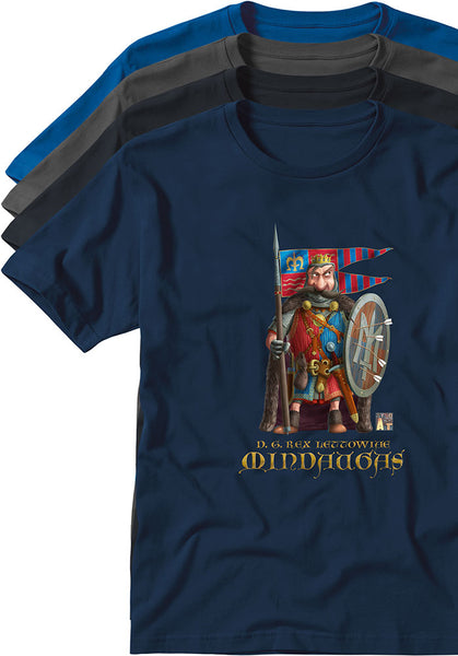 Mindaugas king Lithuania t-shirts souvenirs Typoart shop