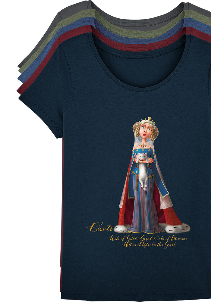 Birute Mother of Vytautas the Great T-shirts TYPOART