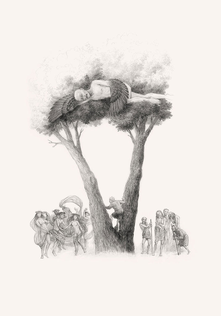 drawing, original art, art print, artist Gediminas Leonavičius, Typoart