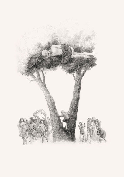 drawing, original art, art print, artist Gediminas Leonavičius, Typoart