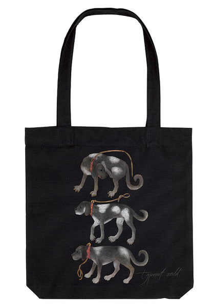 bag dogs TYPOART souvenirs
