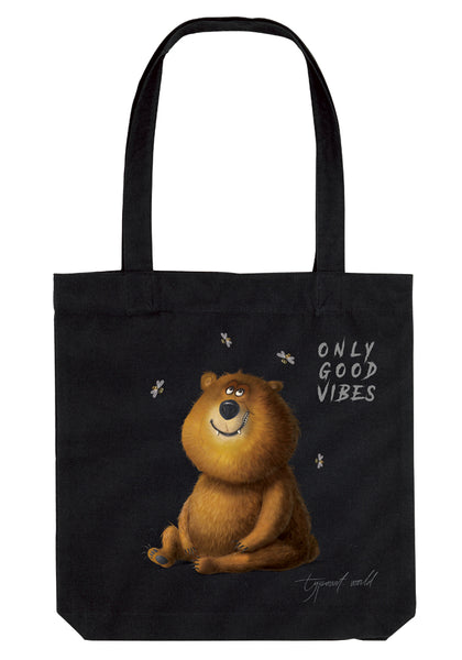 only good vibes bag TYPOART