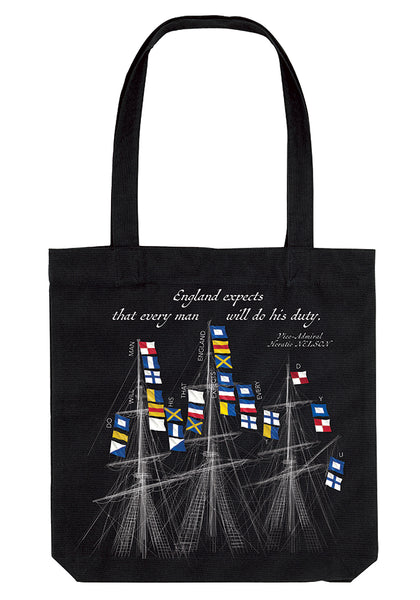 bag Horatio Nelson Trafalgal signal TYPOART souvenirs