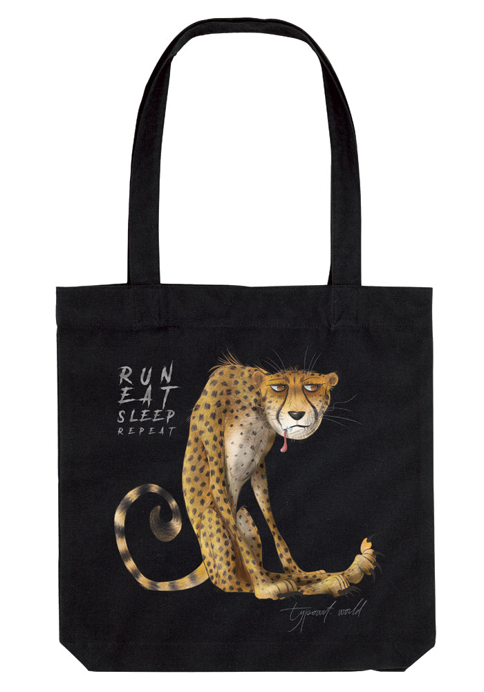 cheetah lovers bag TYPOART