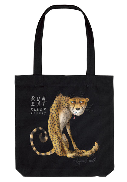 cheetah lovers bag TYPOART