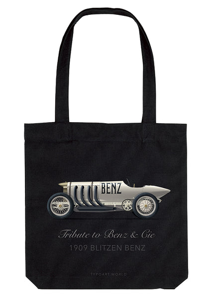 Blitzen Benz 1909 bag TYPOART souvenirs