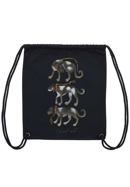 3 dogs backpack TYPOART souvenirs
