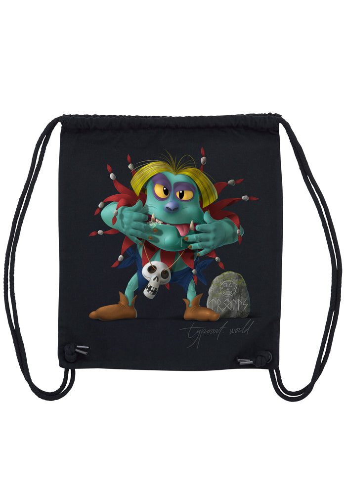 trolls gym bag TYPOART