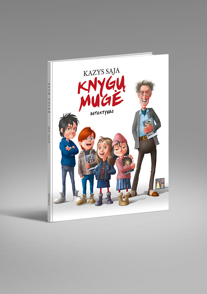 knygų mugė detektyvas Kazys Saja TYPOART
