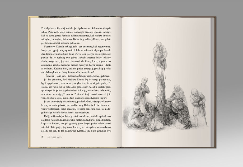 Kazys Saja Kinivarpų raštai knyga TYPOART