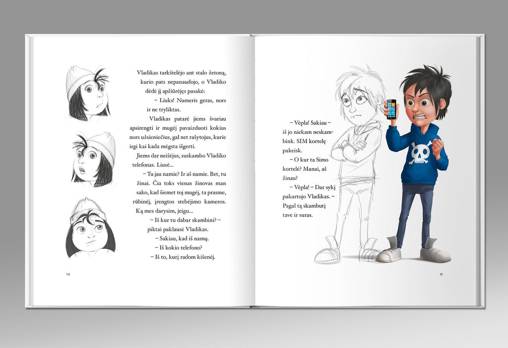 knygų mugė detektyvas Kazys Saja TYPOART