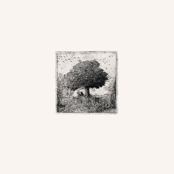 UNDER THE TREE / etching