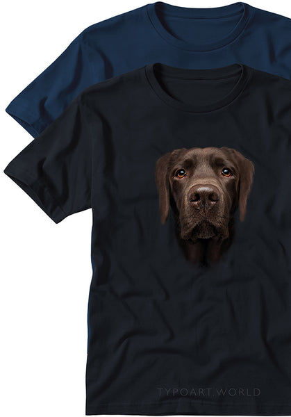 Labrador Retriever T-shirts TYPOART