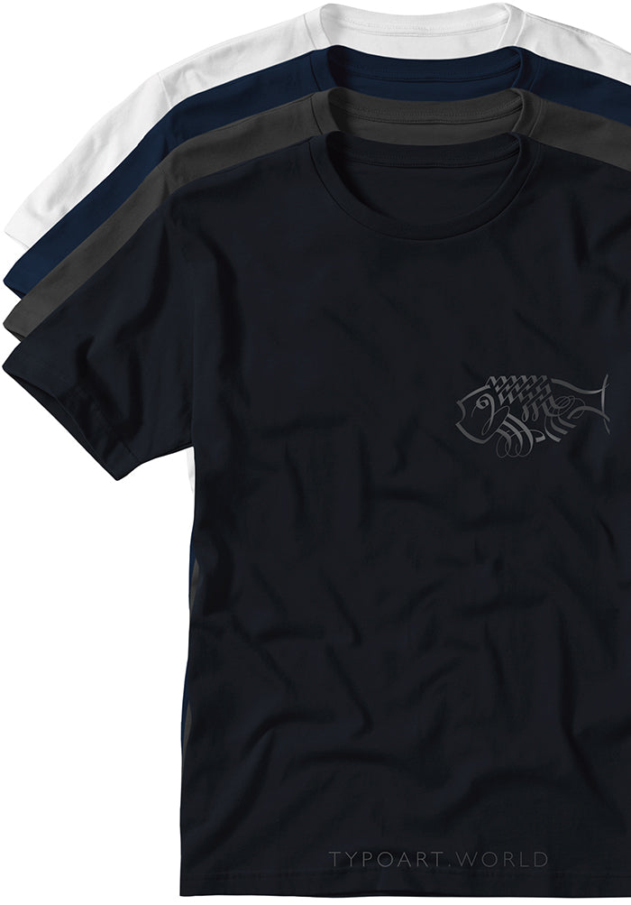 FISH - CALLIGRAPHY / T-SHIRTS 2