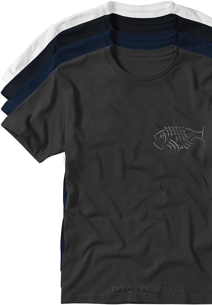 FISH - CALLIGRAPHY / T-SHIRTS 2