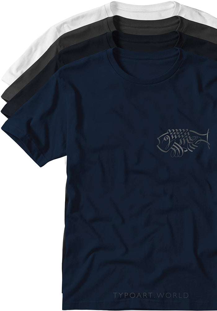 FISH - CALLIGRAPHY / T-SHIRTS 2