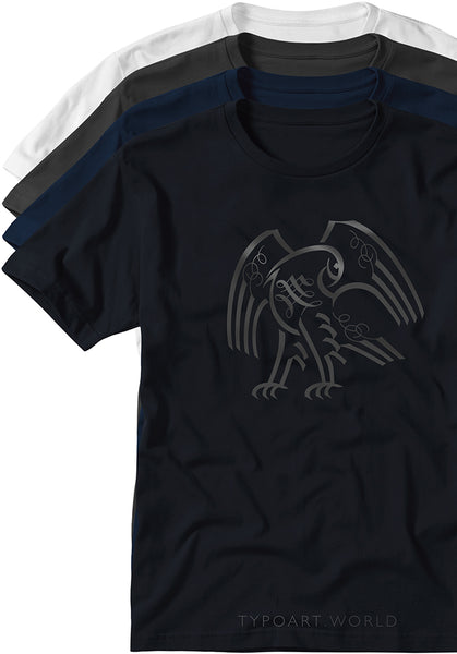 hawk calligraphy t-shirts TYPOART 