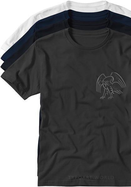 hawk calligraphy t-shirts TYPOART 