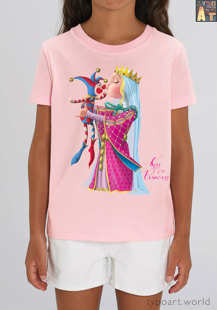 kiss of the princess tshirts typoart
