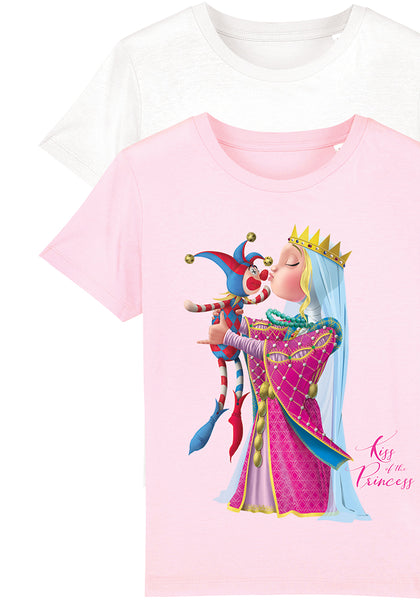 kiss of the princess tshirts typoart