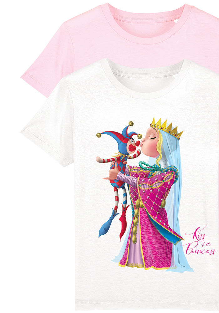 kiss of the princess tshirts typoart