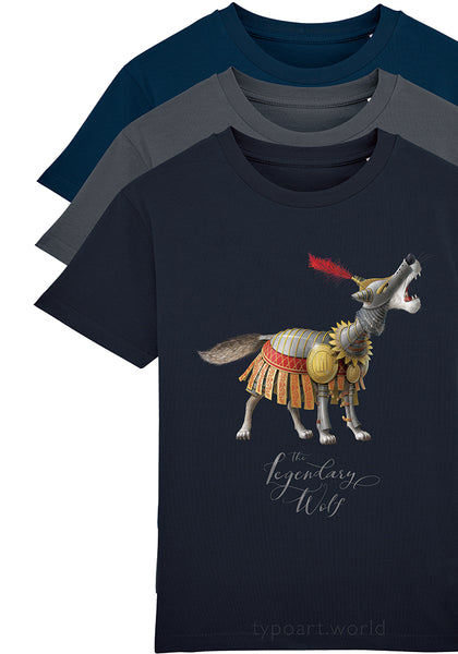 legendary wolf tshirts TYPOART
