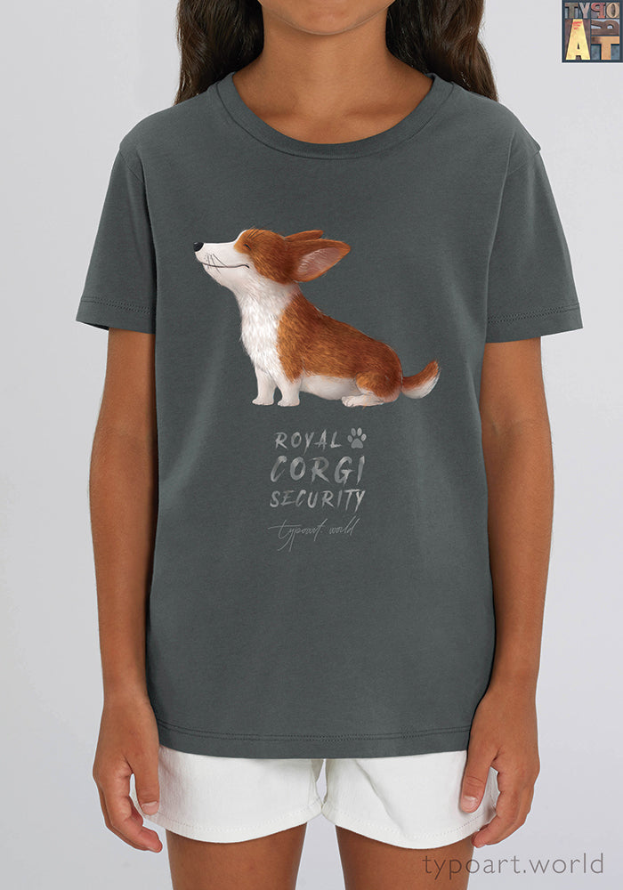corgi security tshirts TYPOART