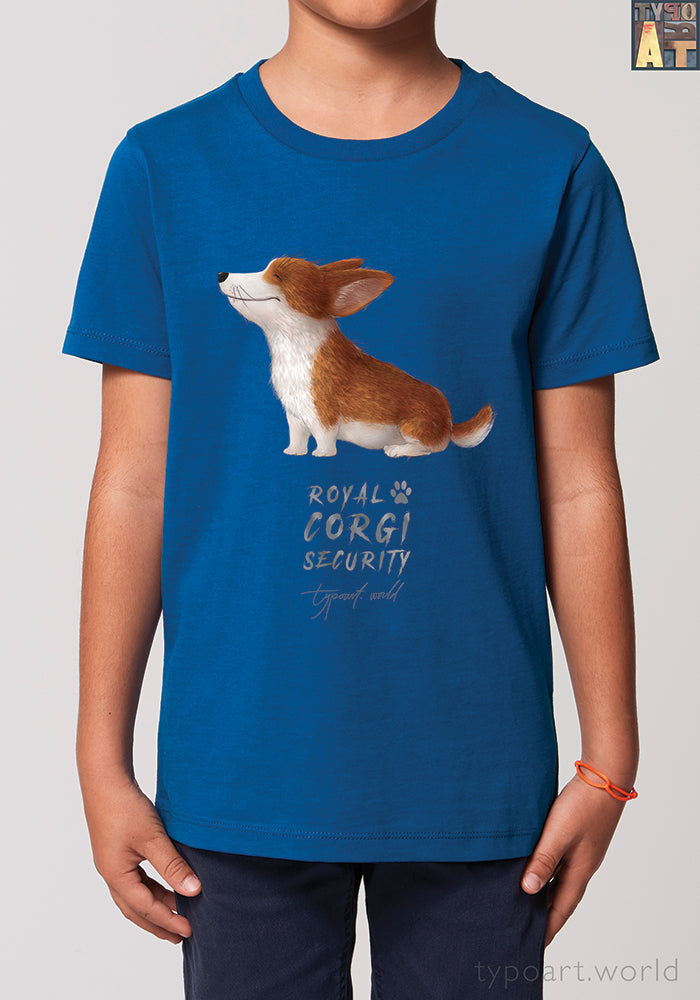 corgi security tshirts TYPOART