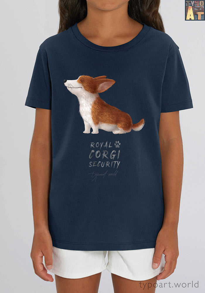 corgi security tshirts TYPOART