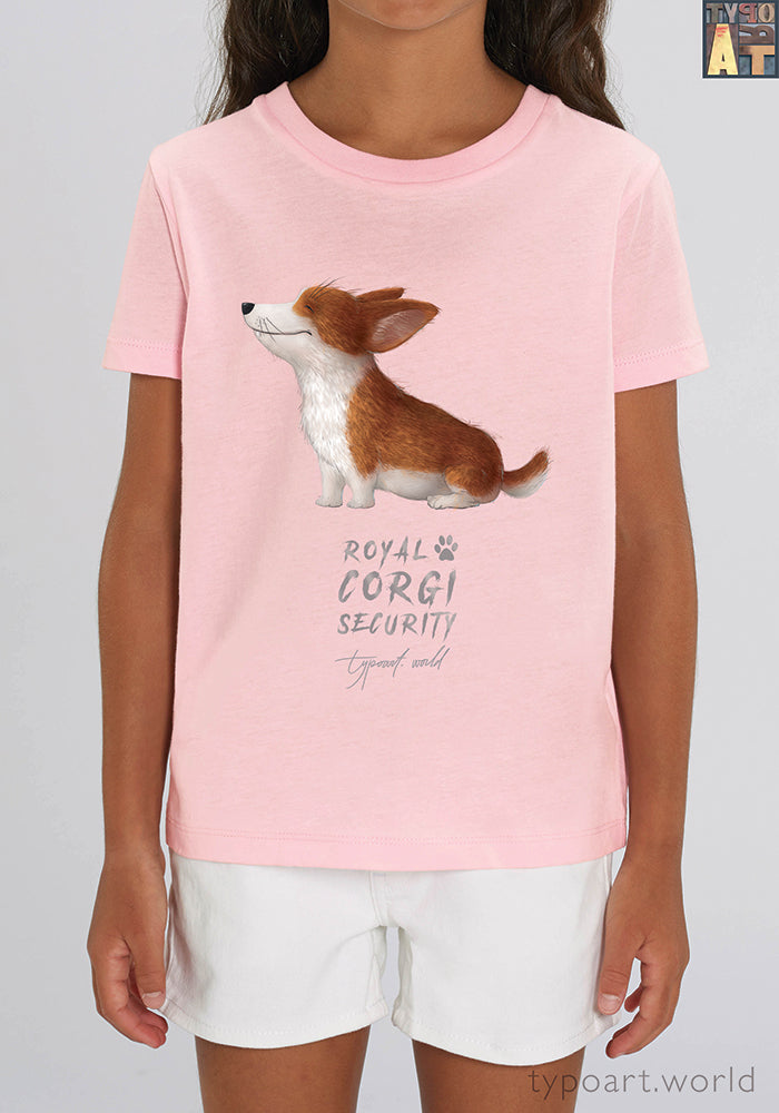 corgi security tshirts TYPOART