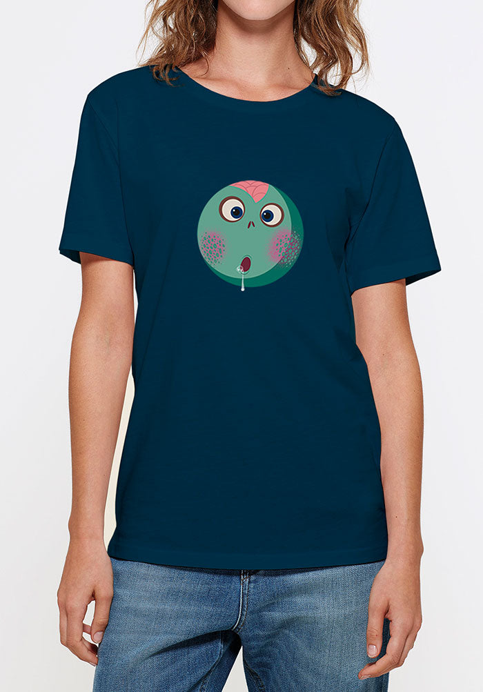 ZOMBIE EMOJI / Drooling Face / T-Shirts / unisex for men, ladies, kids